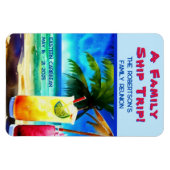 Magnet Flexible Aimant de porte Cabine pour boissons tropicales pe (Horizontal)