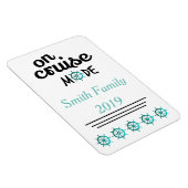 Magnet Flexible Aimant De Porte De Stateroom En Mode Croisière Mon (Côté Droit)