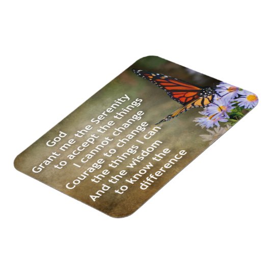 Magnet Flexible aimant de prière de sérénité (Côté Gauche)