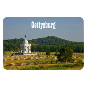 Magnet Flexible Aimant de prime de champ de bataille de Gettysburg