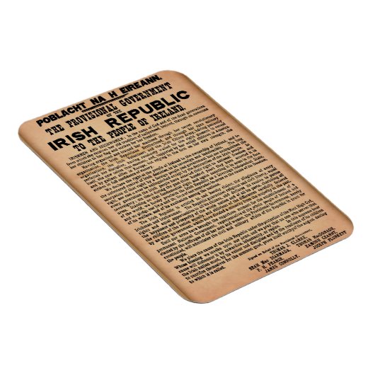 Magnet Flexible Aimant de proclamation 1916 (Côté Droit)