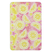 Magnet Flexible Aimant de qualité Citron rose (Vertical)