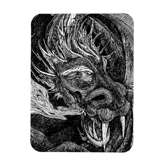 Magnet Flexible Aimant de qualité Dragon (Vertical)