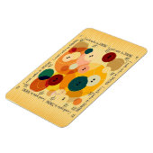 Magnet Flexible Aimant de qualité supérieure à coudre (Côté Gauche)