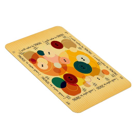 Magnet Flexible Aimant de qualité supérieure à coudre (Côté Droit)