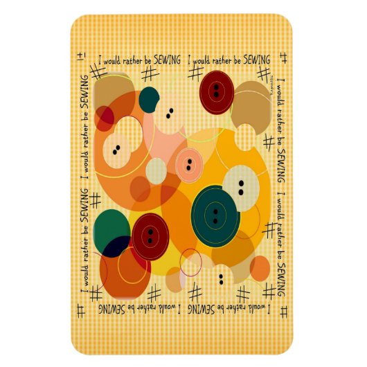 Magnet Flexible Aimant de qualité supérieure à coudre (Vertical)