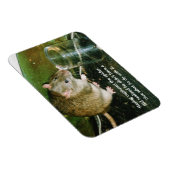 Magnet Flexible aimant de rat drôle (Côté Droit)