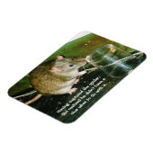 Magnet Flexible aimant de rat drôle (Côté Gauche)