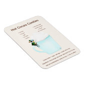 Magnet Flexible Aimant de recette de cookie au cacao chaud Eclipse (Côté Droit)