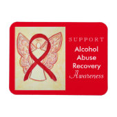 Magnet Flexible Aimant de récupération de l'abus d'alcool (Horizontal)
