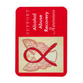 Magnet Flexible Aimant de récupération de l'abus d'alcool (Vertical)