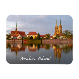 Magnet Flexible Aimant de réflexion de la rivière Wroclaw