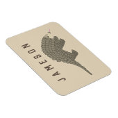 Magnet Flexible Aimant de réfrigérateur de pangolin personnalisé (Côté Droit)