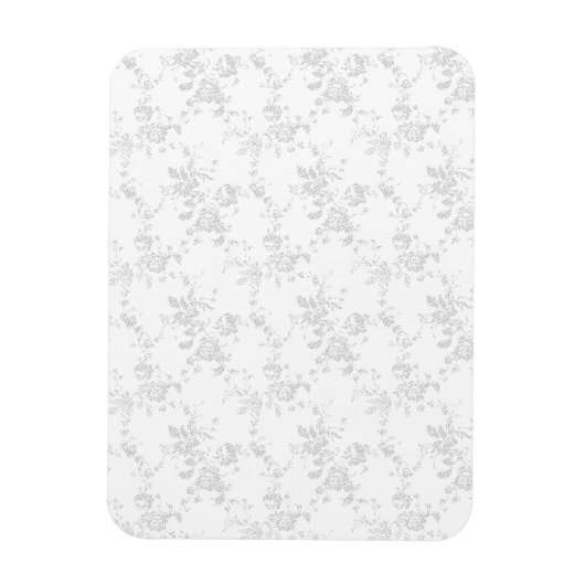 Magnet Flexible Aimant de réfrigérateur floral | Décoration élégan (Vertical)