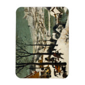 Magnet Flexible Aimant de réfrigération Les chasseurs dans le Brue (Vertical)