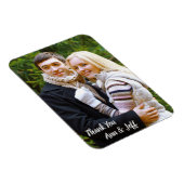 Magnet Flexible Aimant de remerciement de mariage (Côté Droit)