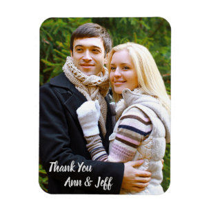 Magnet Flexible Aimant de remerciement de mariage
