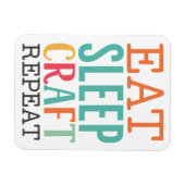 Magnet Flexible Aimant de répétition de l'embarcation de sommeil (Horizontal)