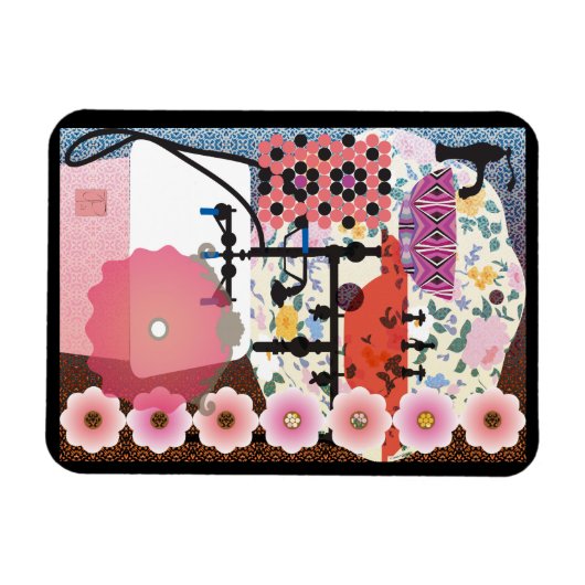 Magnet Flexible Aimant de roses (Horizontal)