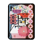 Magnet Flexible Aimant de roses (Vertical)