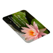 Magnet Flexible Aimant de Rumi avec fleur de Lotus rose (Côté Droit)