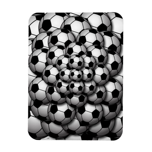 Magnet Flexible Aimant de saison de football (Vertical)