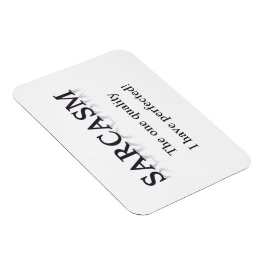 Magnet Flexible Aimant de sarcasme (Côté Droit)