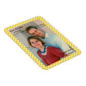Magnet Flexible Aimant de sauvegarde de date avec bordure pointill (Côté Droit)