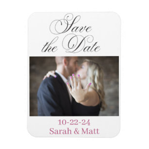 Magnet Flexible Aimant de sauvegarde de date Beachy photo personna