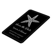Magnet Flexible Aimant de sauvegarde de date Black Starfish (Côté Gauche)
