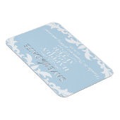Magnet Flexible Aimant de sauvegarde de date de mariage heureux à  (Côté Droit)