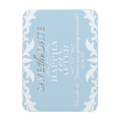 Magnet Flexible Aimant de sauvegarde de date de mariage heureux à  (Vertical)