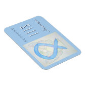 Magnet Flexible Aimant de sensibilisation au syndrome transfusionn (Côté Droit)