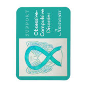 Magnet Flexible Aimant de sensibilisation aux troubles obsessifs-c (Vertical)