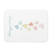 Magnet Flexible Aimant de Sweetheart (Horizontal)