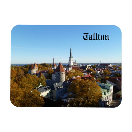 Magnet Flexible Aimant de Tallinn (Horizontal)