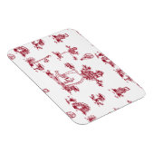 Magnet Flexible Aimant de toile rouge Unicorne (Côté Droit)