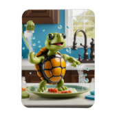 Magnet Flexible aimant de tortue de cuisine 2 (Vertical)
