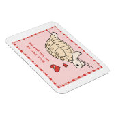 Magnet Flexible Aimant de tortue grecque personnalisable (Côté Droit)