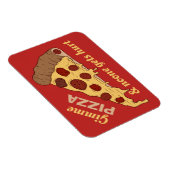 Magnet Flexible Aimant de tranche de texte et de couleur personnal (Côté Droit)