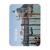 Magnet Flexible Aimant de Venise rectangulaire avec texte (Vertical)