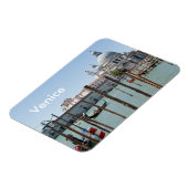 Magnet Flexible Aimant de Venise rectangulaire avec texte (Côté Gauche)
