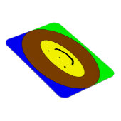 Magnet Flexible Aimant de visage souriant (Côté Droit)