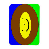 Magnet Flexible Aimant de visage souriant (Vertical)