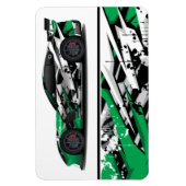 Magnet Flexible Aimant de voiture de course (Vertical)