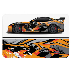 Magnet Flexible Aimant de voiture de course