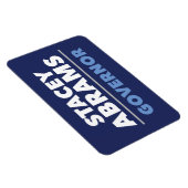 Magnet Flexible Aimant de voiture gras - Stacey Abrams pour gouver (Côté Droit)
