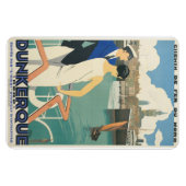 Magnet Flexible Aimant de voyage Dunkerque (Horizontal)