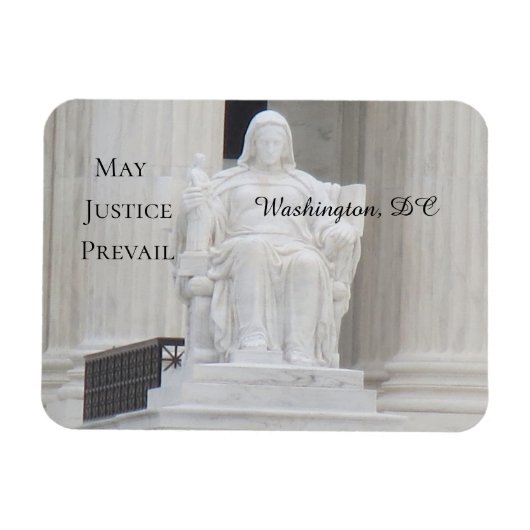 Magnet Flexible Aimant de Washington DC (Horizontal)