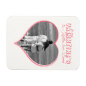 Magnet Flexible Aimant découpé en forme de coeur (Horizontal)